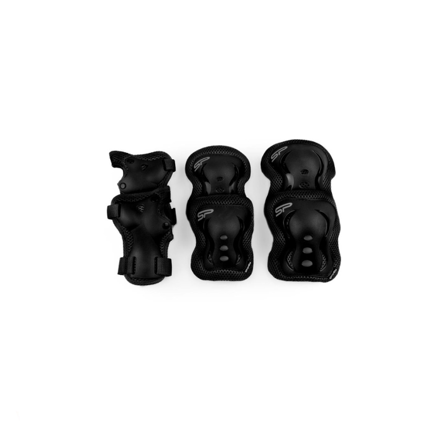 SPOKEY 3-dielna sada detských chráničov SHIELD BLACK JR